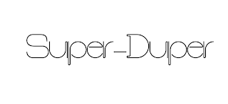 SUPER-DUPER logo