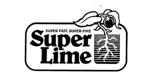 SUPER FAST, SUPER FINE SUPER LIME logo