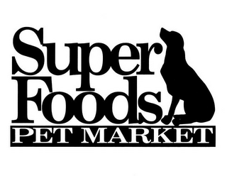 SUPER FOODS PET MARKET logo