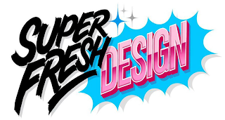 SUPER FRESH DESIGN logo