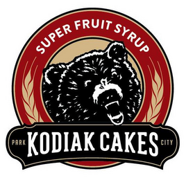 SUPER FRUIT SYRUP PARK KODIAK CAKES CITY logo