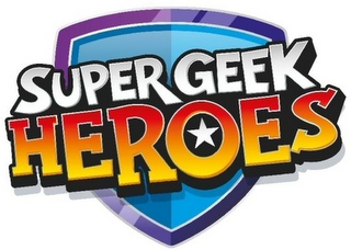 SUPER GEEK HEROES logo