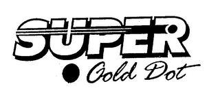 SUPER GOLD DOT logo
