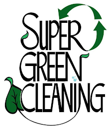 SUPER GREEN CLEANING logo