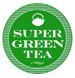 SUPER GREEN TEA logo