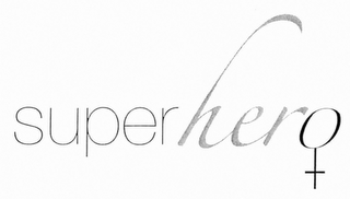 SUPER HERO logo