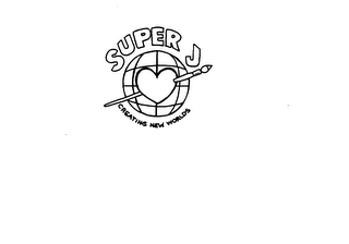 SUPER J CREATING NEW WORLDS logo