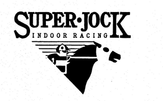 SUPER-JOCK INDOOR RACING logo