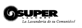 SUPER LAUNDRY LA LAVANDERIA DE SU COMUNIDAD logo