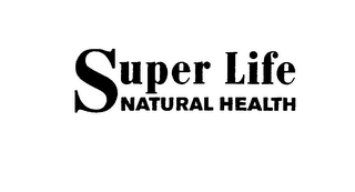 SUPER LIFE NATURAL HEALTH logo