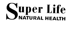 SUPER LIFE NATURAL HEALTH logo