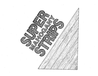 SUPER MAHOGANY STRIPS logo
