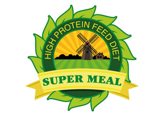 SUPER MEAL HIGH PROTEIN FEED DIET logo