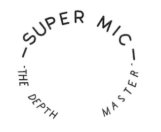 SUPER MIC THE DEPTH MASTER logo