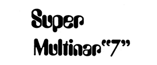 SUPER MULTINAR "7" logo