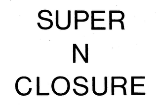 SUPER N CLOSURE logo