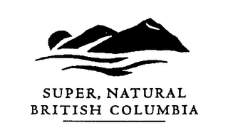 SUPER, NATURAL BRITISH COLUMBIA logo