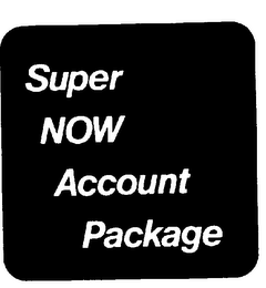 SUPER NOW ACCOUNT PACKAGE logo