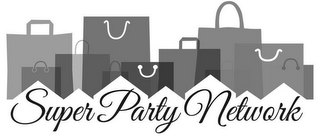 SUPER PARTY NETWORK logo