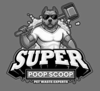 SUPER POOP SCOOP PET WASTE EXPERTS logo