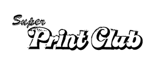 SUPER PRINT CLUB logo