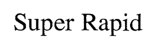 SUPER RAPID logo