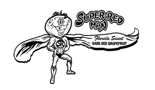 SUPER-RED MAN FLORIDA SWEET DARK RED GRAPEFRUIT logo
