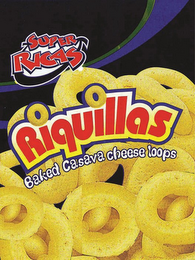 SUPER RICAS RIQUILLAS BAKED CASAVA CHEESE LOOPS logo