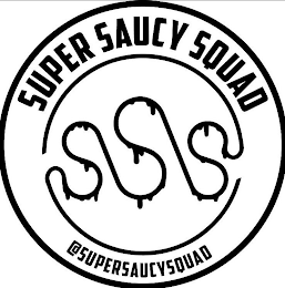 SUPER SAUCY SQUAD SSS @SUPERSAUCYSQUAD logo