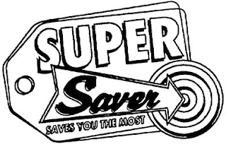 SUPER SAVER SAVES YOU THE MOST logo