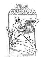 SUPER SAVERMAN logo