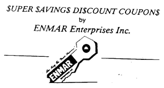 SUPER SAVINGS DISCOUNT COUPONS BY ENMARENTERPRISES INC. logo