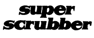 SUPER SCRUBBER logo
