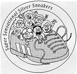SUPER SENSATIONAL SILVER SNEAKERS logo