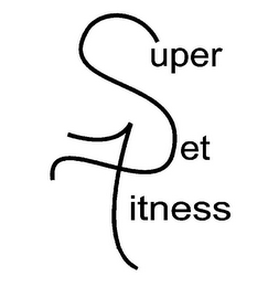 SUPER SET FITNESS logo