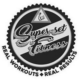 SUPER-SET FITNESS REAL WORKOUTS REAL RESULTS logo