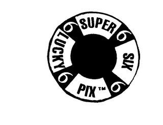 SUPER SIX LUCKY PIX 6 logo