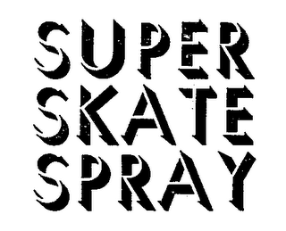 SUPER SKATE SPRAY logo
