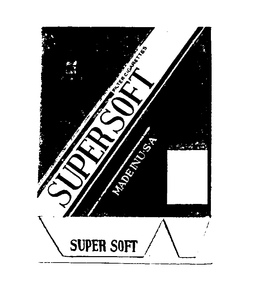 SUPER SOFT SUPER SOFT FILTER CIGARETTES MADE IN U.S.A. logo