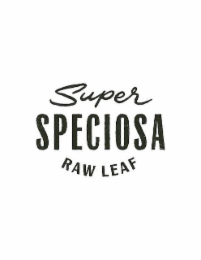 SUPER SPECIOSA RAW LEAF logo