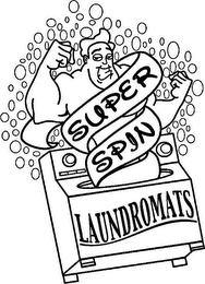 SUPER SPIN LAUNDROMATS logo
