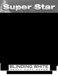 SUPER STAR BLINDING WHITE HEAVY COPY PAPER logo