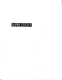 SUPER STICKY logo