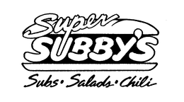 SUPER SUBBY'S SUBS SALADS CHILI logo
