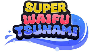 SUPER WAIFU TSUNAMI logo