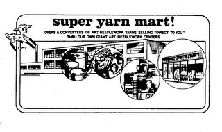 SUPER YARN MART! logo