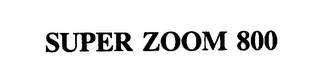 SUPER ZOOM 800 logo