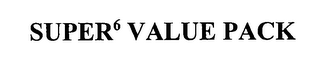 SUPER6 VALUE PACK logo