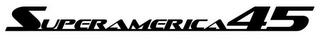 SUPERAMERICA 45 logo