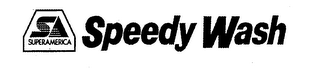 SUPERAMERICA SPEEDY WASH logo